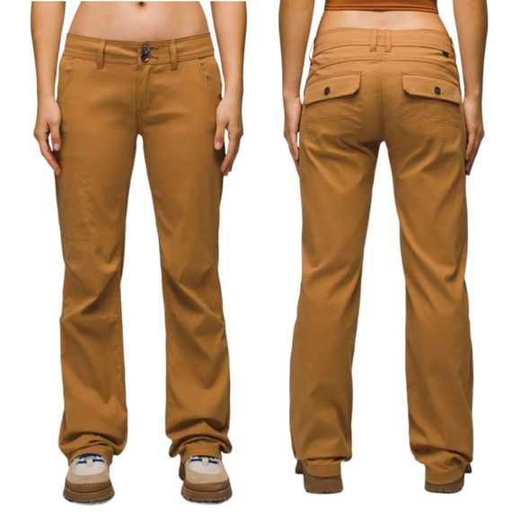 prAna Women's Hiking Halle Pant Sz 12 in Earthbound Nylon Stretch Casual… - Picture 2 of 16